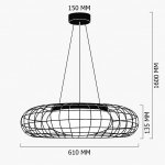 Подвесная люстра ECLIPSE ImperiumLoft 101548-26
