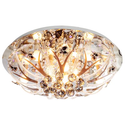 Люстра круглая Экономсвет 10155/5+5CR RC RBPLED