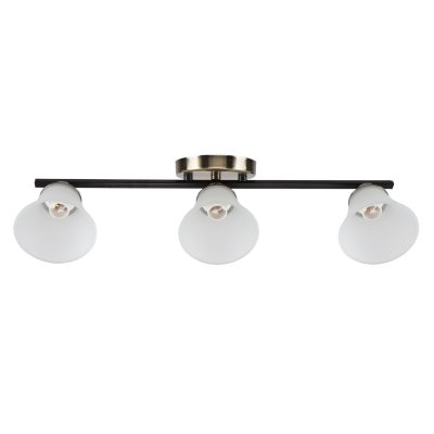 Люстра эконом 10165/3AB+BK WT Экономсвет Люстра эконом 10165/3AB+BK WT Экономсвет