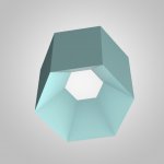 Потолочный светильник HEXAGON B H15 Blue ImperiumLoft 101670-26