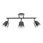 Люстра эконом 10167/3CR+BK GR Экономсвет