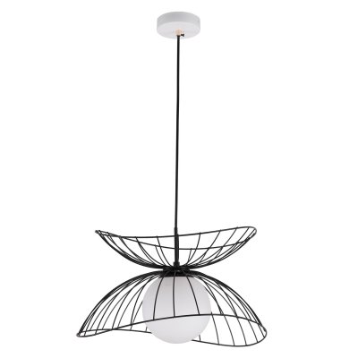 Подвесной светильник Экономсвет 10168/1WT+BK WT Подвесной светильник Экономсвет 10168/1WT+BK WT