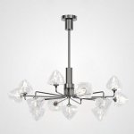 Люстра на штанге ICE 13 lamps Black ImperiumLoft 101682-26