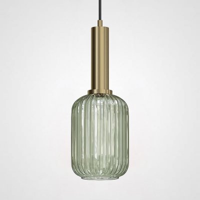 Подвесной светильник Ferm Living chinese lantern A Brass / Green ImperiumLoft 101692-26 Подвесной светильник Ferm Living chinese lantern A Brass / Green ImperiumLoft 101692-26