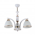 Люстра классическая 10170/3WT+FGD WT+GD Экономсвет