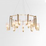 Подвесная кольцевая люстра KRISTEL D110 18 lamps ImperiumLoft 101714-26