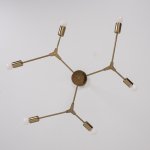 Люстра на штанге LATE D86 Gold ImperiumLoft 101722-26