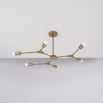 Люстра на штанге LATE D86 Gold ImperiumLoft 101722-26