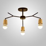 Люстра на штанге LES L3 Black ImperiumLoft 101728-26