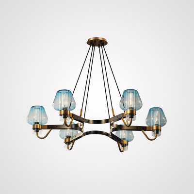 Люстра MONTALEMBERT D91 Blue ImperiumLoft 101768-26