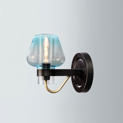 Бра MONTALEMBERT SCONCE BY Studios Черный, Голубой ImperiumLoft 101769-26