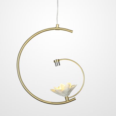 Подвесной светильник MAGNOLIA 1 flower ImperiumLoft 101770-26 Подвесной светильник MAGNOLIA 1 flower ImperiumLoft 101770-26