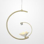 Подвесной светильник MAGNOLIA 1 flower ImperiumLoft 101770-26