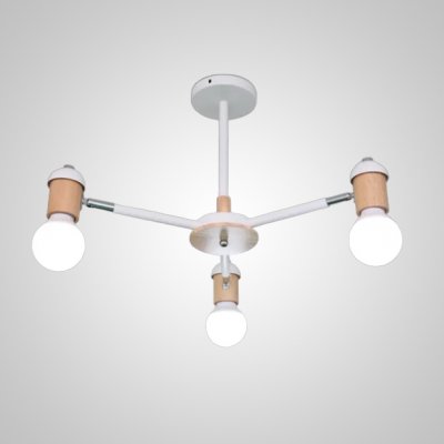 Люстра на штанге MERE D55 White ImperiumLoft 101789-26