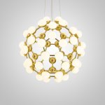 Подвесная люстра MESH D65 Gold ImperiumLoft 101790-26
