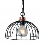 Светильник подвесной (подвес) Rivoli Agarola 1018-106 1 х Е27 40 Вт лофт - кантри