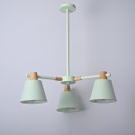 Потолочная люстра на штанге NATURA A BLUE 3 ImperiumLoft 101824-26
