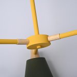 Потолочная люстра на штанге NATURA A GREEN 3 ImperiumLoft 101825-26