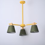 Потолочная люстра на штанге NATURA A GREEN 3 ImperiumLoft 101825-26