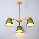 Потолочная люстра на штанге NATURA A GREEN 3 ImperiumLoft 101825-26