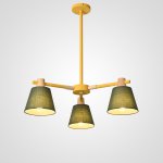 Потолочная люстра на штанге NATURA A GREEN 3 ImperiumLoft 101825-26