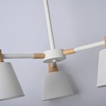 Потолочная люстра на штанге NATURA A WHITE 3 ImperiumLoft 101826-26