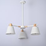 Потолочная люстра на штанге NATURA A WHITE 3 ImperiumLoft 101826-26