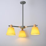 Потолочная люстра на штанге NATURA A YELLOW 3 ImperiumLoft 101827-26