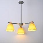Потолочная люстра на штанге NATURA A YELLOW 3 ImperiumLoft 101827-26