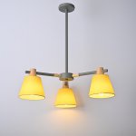 Потолочная люстра на штанге NATURA A YELLOW 3 ImperiumLoft 101827-26