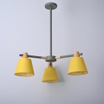Потолочная люстра на штанге NATURA A YELLOW 3 ImperiumLoft 101827-26