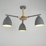 Потолочная люстра NOA 3 Gray by ImperiumLoft ImperiumLoft 101838-26