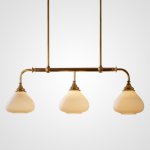 Подвесной реечный светильник NORWOOD ImperiumLoft 101852-26