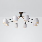 Люстра на штанге NOTCH D110 White ImperiumLoft 101853-26