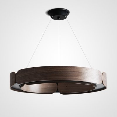 Подвесной кольцевой светильник RANGE 1 D55 Black walnut ImperiumLoft 101957-26 Подвесной кольцевой светильник RANGE 1 D55 Black walnut ImperiumLoft 101957-26