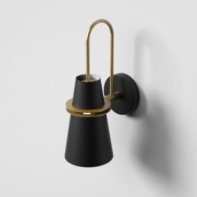 НАСТЕННЫЙ СВЕТИЛЬНИК БРА REINAR WALL Черный ImperiumLoft 101968-26