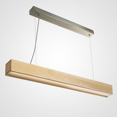 Подвесной реечный светильник RISTON Light brown ImperiumLoft 101979-26