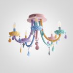 Потолочная люстра RAINBOW SHORT 5 lamps ImperiumLoft 101986-26