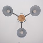 Потолочная люстр на штанге ROLLA 3 Gray ImperiumLoft 101991-26
