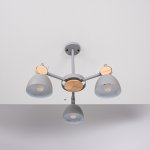 Потолочная люстр на штанге ROLLA 3 Gray ImperiumLoft 101991-26