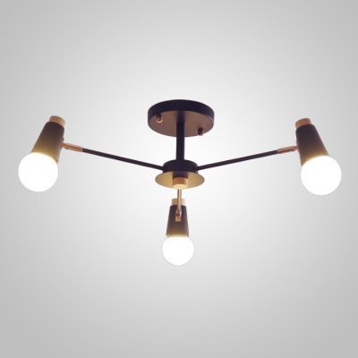 Люстра на штанге ROTARY L3 Black ImperiumLoft 101995-26