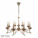 Подвесная люстра iLamp Dames 1020-8 Золотая