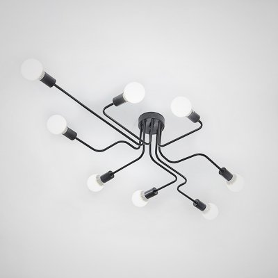 Потолочная люстра SCHEME BLACK ImperiumLoft 102019-26