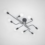 Потолочная люстра SCHEME BLACK ImperiumLoft 102019-26