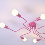 Потолочная люстра SCHEME PINK ImperiumLoft 102025-26