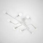 Люстра на штанге SCHEME WHITE ImperiumLoft 102026-26