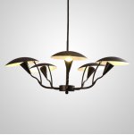 Люстра на штанге SHELT D83 Black ImperiumLoft 102038-26