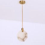 Подвесной светильник 10209P / 1 gold / white Delight Collection