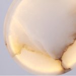 Подвесной светильник 10209P / 1 gold / white Delight Collection