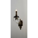 Бра светильник Rivoli Marlene 1021-401 настенный 1 х Е14 40 Вт хрусталь классика